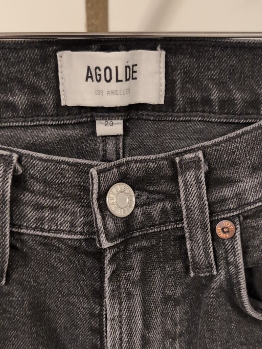 Agolde High Rise Denim - Picture 3 of 5